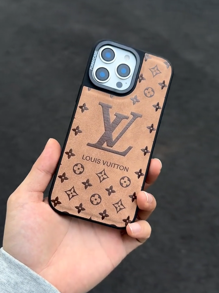 路易威登皮質磨砂手機殼-ZUIHANG SHOP